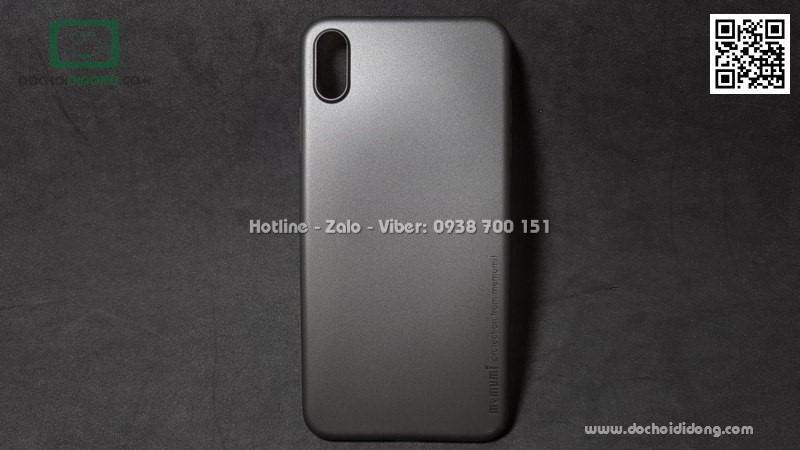 Ốp lưng iPhone Xs Max Memumi siêu mỏng 0.3mm