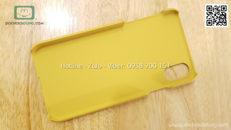 Ốp lưng iPhone X Nuoku da cá sấu thật