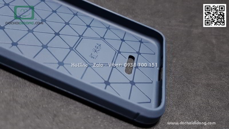 Ốp lưng Xiaomi Redmi 6A chống sốc vân kim loại