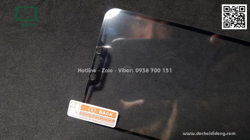 Miếng dán cường lực Lenovo Z5 full màn hình Zacase full keo