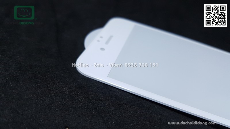 Miếng dán cường lực full màn hình iPhone 6 6S Zacase 3D Elite