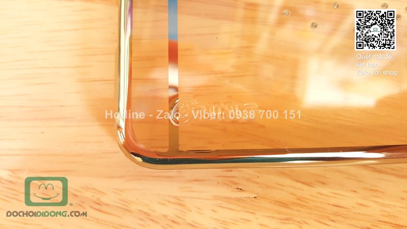 Ốp lưng iPhone 6 6s cứng trong viền xi lưng đính đá