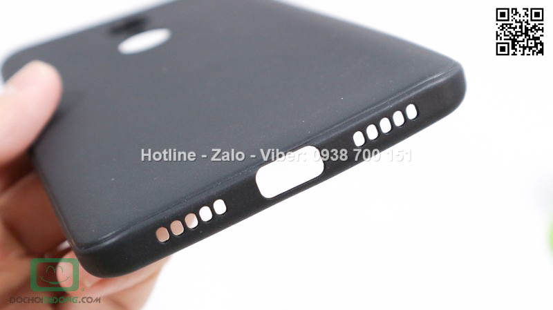 Ốp lưng Xiaomi Redmi Note 4X dẻo nhám đen siêu mỏng bảo vệ camera