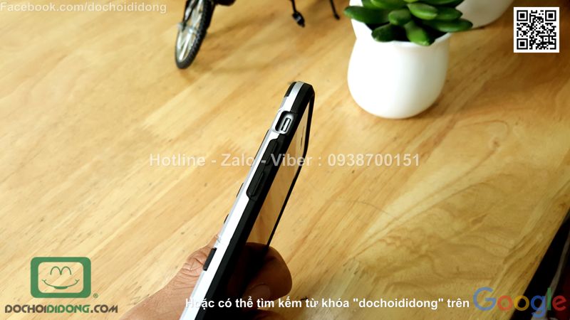 Ốp lưng iPhone 7 Plus Iron Man chống sốc có chống lưng