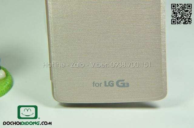 Flip cover LG G3 chip sạc không dây bản Hàn