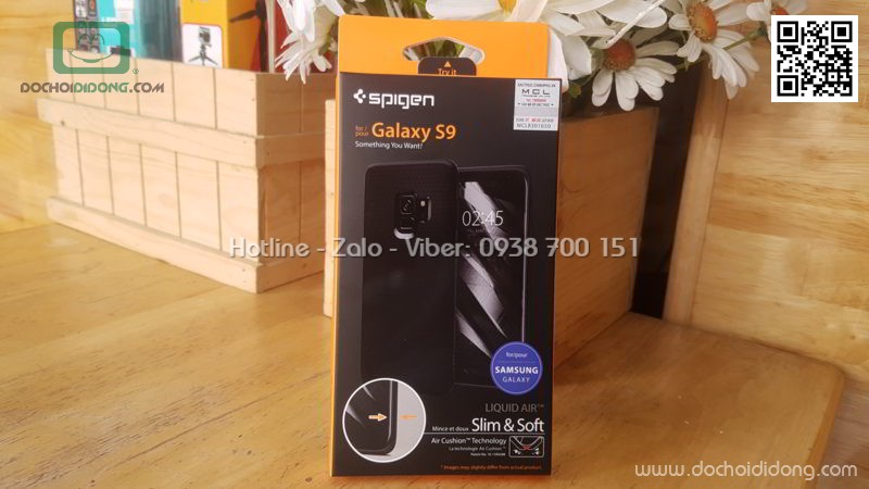 Ốp lưng Samsung S9 Spigen Liquid Air Armor