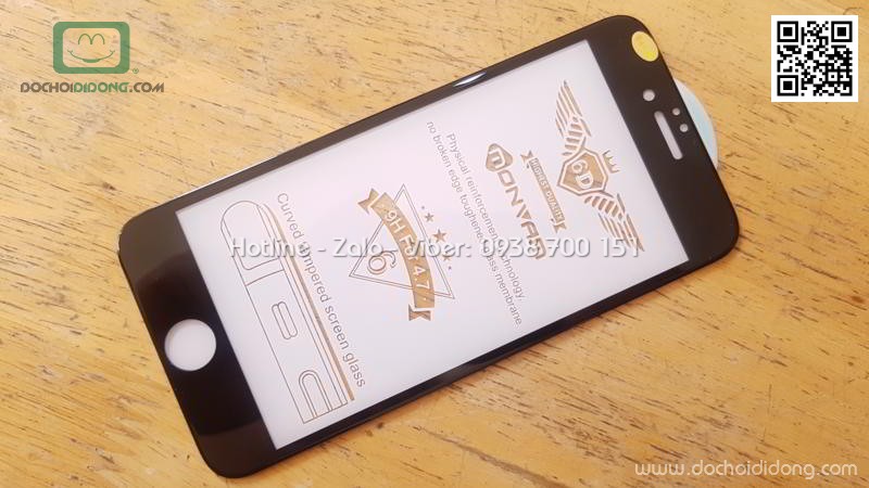 Miếng dán cường lực full màn hình iPhone 6 6S 6D