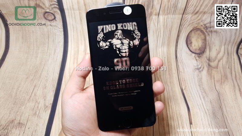 Dán cường lực iPhone 7 8 Plus KingKong hộp sắt chính hãng