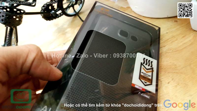 Ốp lưng Samsung Galaxy A7 2016 Loopee lưng lưới chống nóng