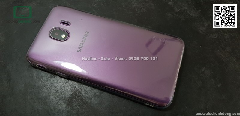 Ốp lưng Samsung J4 Dada dẻo trong siêu mỏng