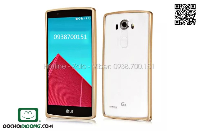 Ốp viền LG G4 nhôm phay dạng gài