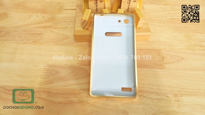 Ốp lưng OPPO Neo 7 viền nhôm lưng tráng gương