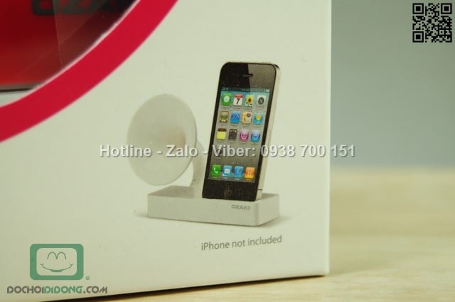 Dock sạc kiêm loa kèn iPhone 4 4S Ozaki iSuppli chính hãng