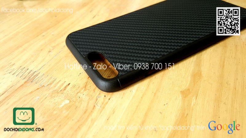 Ốp lưng iPhone 7 Plus Nillkin Carbon