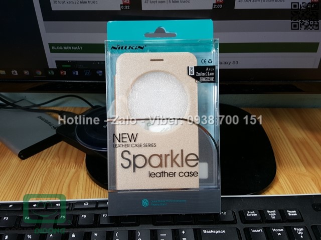 Bao da Asus ZenFone 2 Laser ZE500KL Nillkin Sparkle