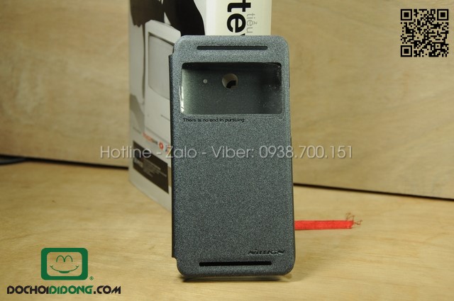 Bao da HTC One E8 Nillkin Sparkle