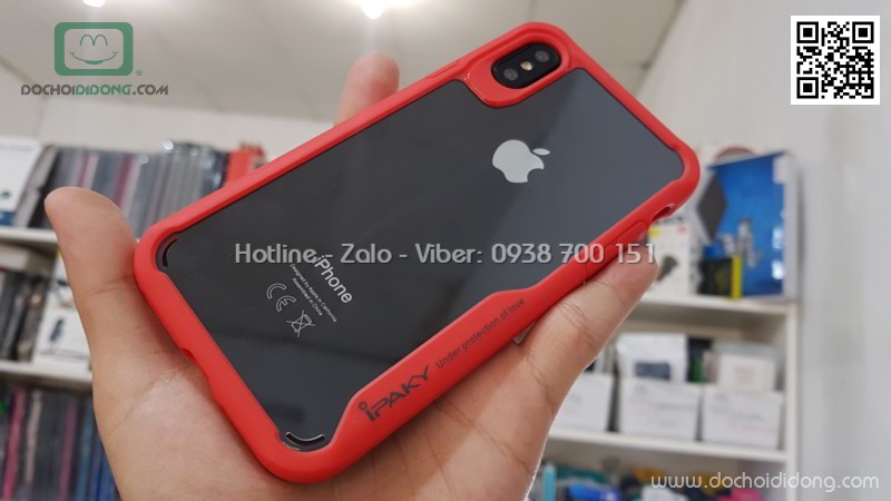 Ốp lưng iPhone X Ipaky Leego chống sốc