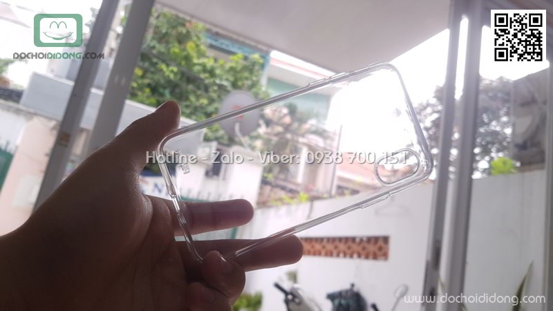 Ốp lưng iPhone X Ringke Air