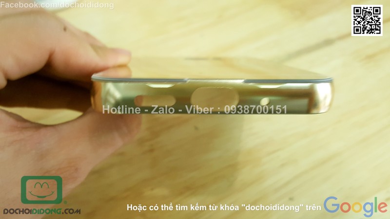 Ốp lưng HTC 10 Lifestyle viền nhôm lưng tráng gương