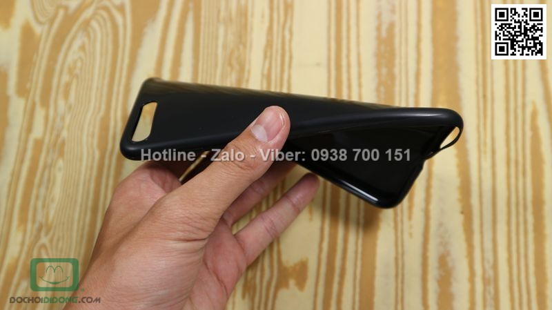 Ốp lưng iPhone 7 Plus X-Level dẻo đen bóng siêu mỏng