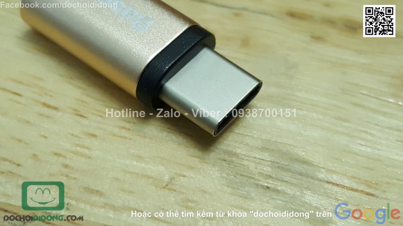 Đầu chuyển Type-C sang microUSB