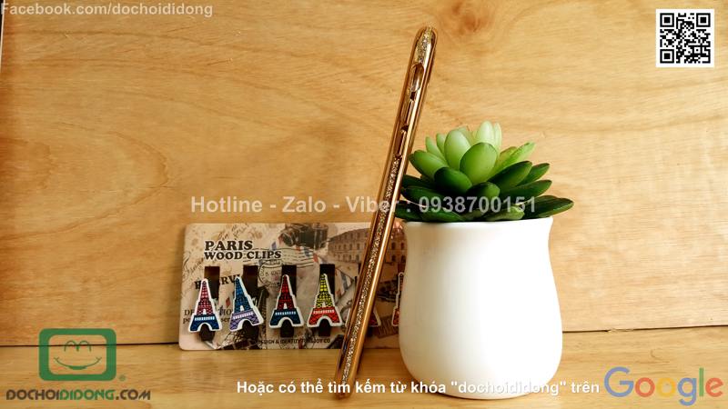 Ốp lưng iPhone 7 Plus đính đá hình con công