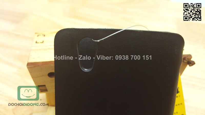 Bao da trơn cao cấp Lenovo  Vibe X S960 quai gài