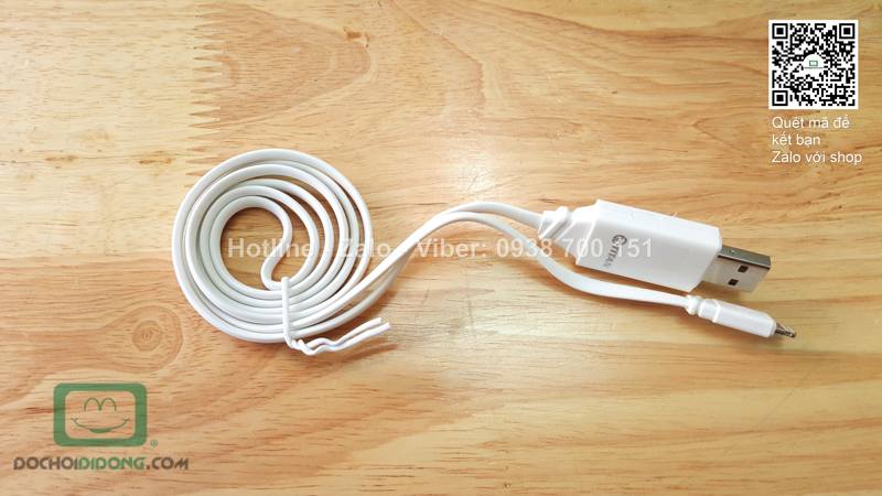 Cáp thông minh Lightning Titan hiển thị led kĩ thuật số