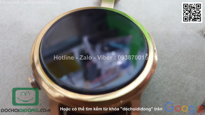 Miếng dán cường lực đồng hồ Moto 360 42mm Gor 9H