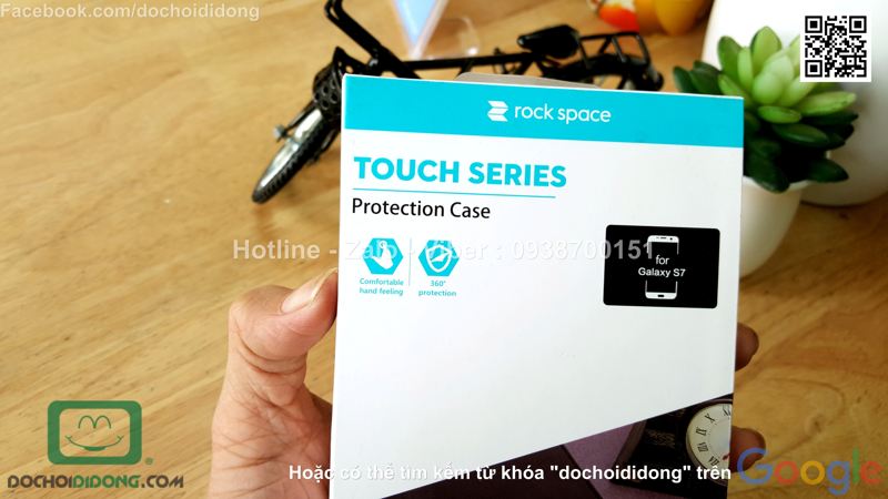 Bao da Samsung Galaxy S7 Rock Touch Series