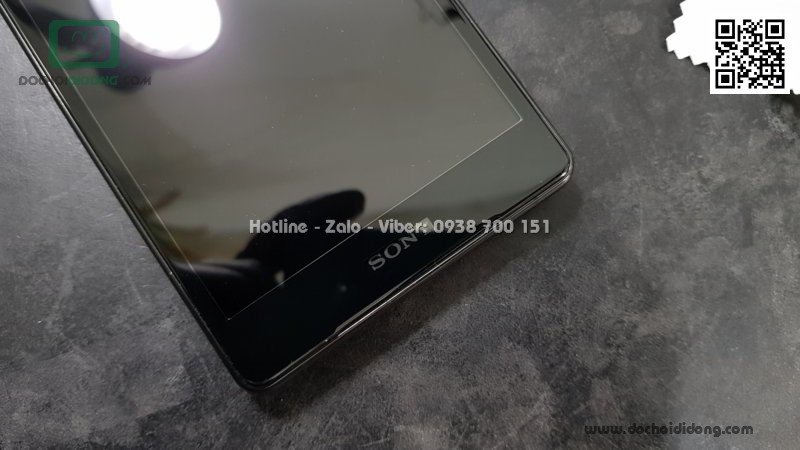 Miếng dán cường lực full màn hình Sony XZ2 Premium Zacase full keo