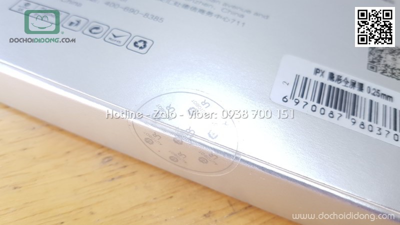 Miếng dán cường lực full màn hình iPhone X XS AutoBot 3D 0.25mm kèm dán sau