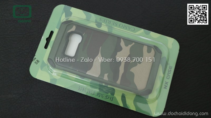 Ốp lưng Samsung Galaxy S8 Quân đội chống sốc