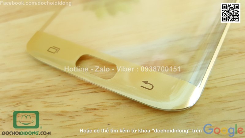 Miếng dán cường lực Samsung Galaxy S7 Edge Dragon 9H