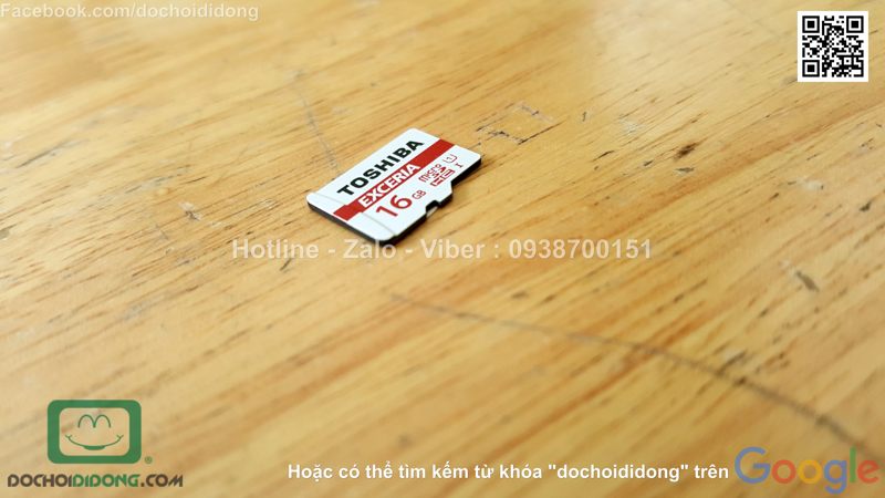 Thẻ nhớ Micro SD Toshiba 16GB