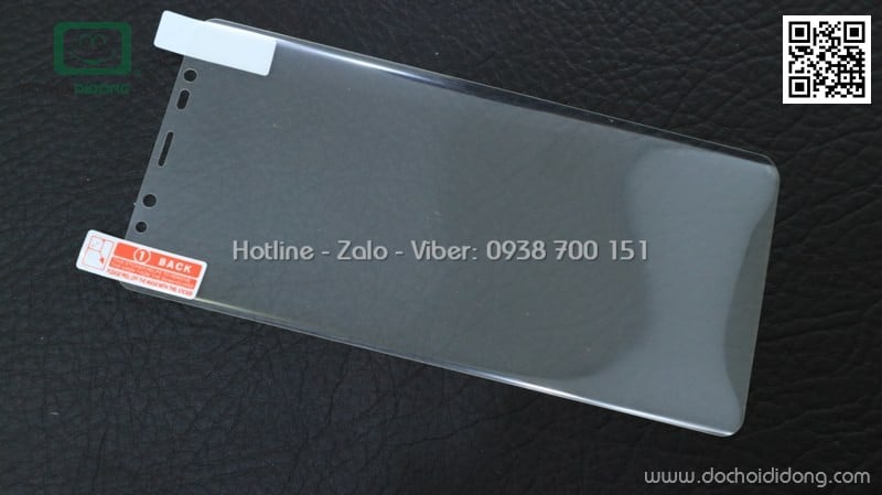 Miếng dán màn hình Samsung Note 8 Indeed full trong suốt