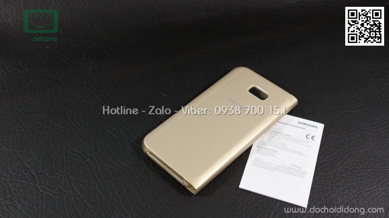 Bao da S View Samsung A7 2017 Stading Cover chính hãng