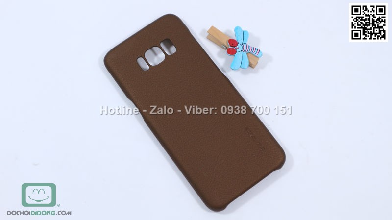 Ốp lưng Samsung Galaxy S8 Plus G Case vân da cao cấp êm ái