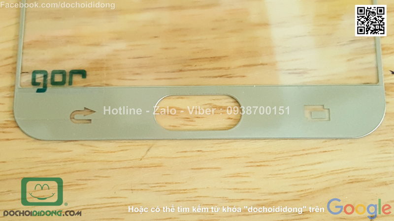 Miếng dán cường lực Samsung Galaxy Note 5 Gor 9H full màn hình