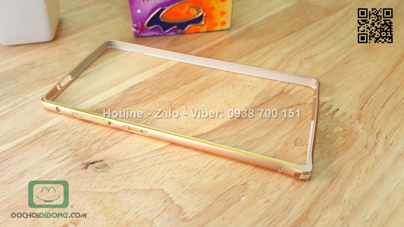 Ốp viền Gionee S5.5 nhôm phay chốt gài