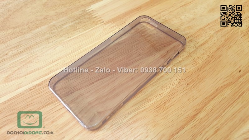 Ốp lưng iPhone 5 5S OU dẻo trong siêu mỏng
