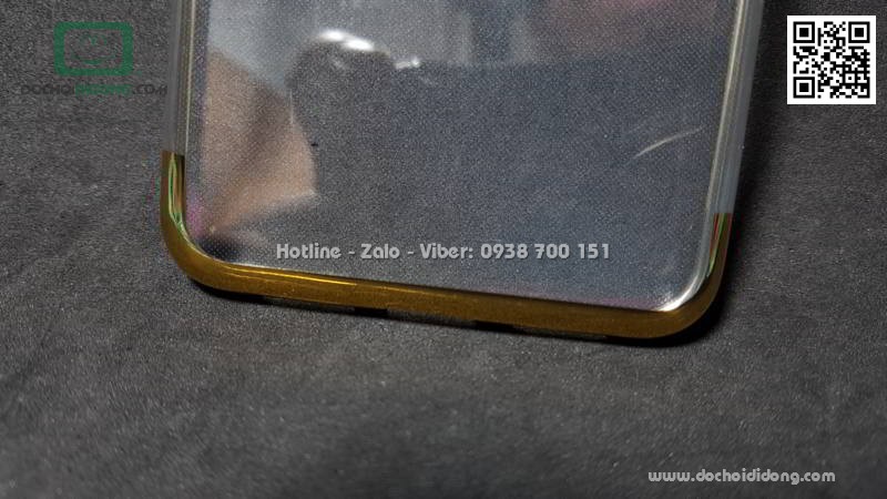 Ốp lưng Huawei P20 Pro Zacase dẻo trong viền màu chống sốc