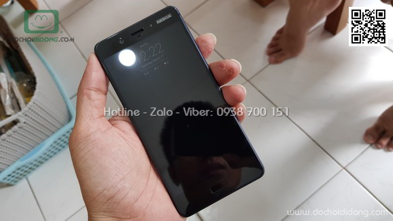 Miếng dán cường lực full màn hình Nokia 8 Zacase full keo