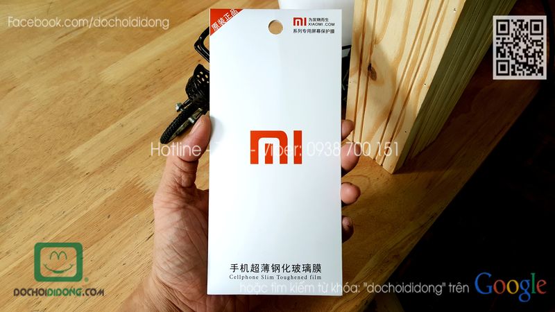 Miếng dán cường lực Xiaomi Redmi Note 3 9H