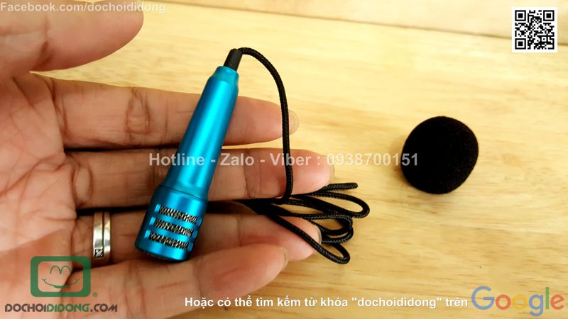 Micro hát karaoke dành cho điện thoại cỡ nhỏ