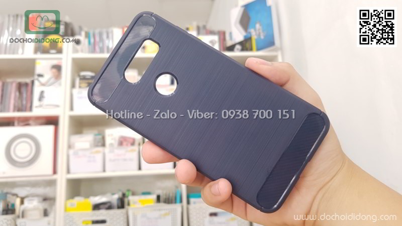 Ốp lưng LG V30 Zacase chống sốc vân kim loại