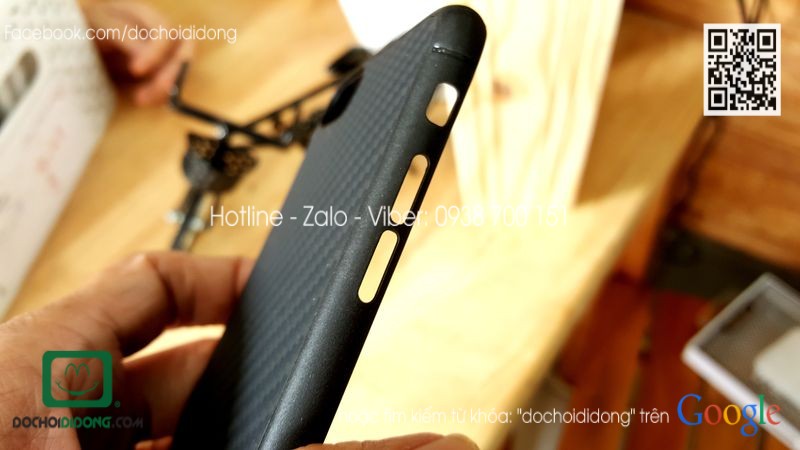 Ốp lưng iPhone 7 Nillkin carbon