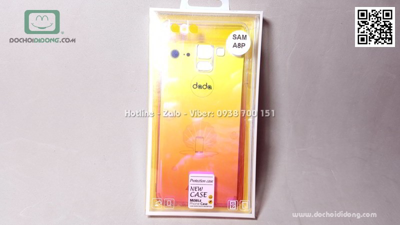 Ốp lưng Samsung A8 Plus 2018 Dada hào quang