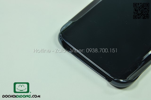 Bao da Samsung Galaxy S6 Edge Clear View Cover chính hãng