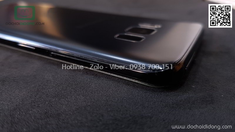 Miếng dán full lưng Samsung S8 nhám trong
